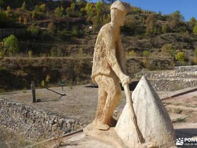 Comarca Bureba-Raíces de Castilla; senderismo potes piolet y crampones rutas y senderos puente dicie